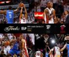 NBA ημιτελικοί 2012, 4 th παιχνίδι, Οκλαχόμα Σίτι Κεραυνός 98 - Miami θερμότητας 104